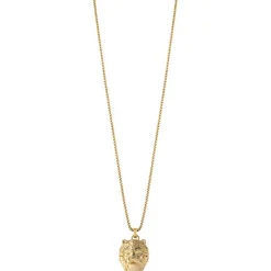 Collier JUMN01387JWYG Guess Bijoux LION KING