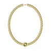 Collier JUMN02112JWYGBK Guess Bijoux 4G ICON