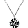 Collier Pierre Lannier JB08A110 - Collier Noir Acier Femme