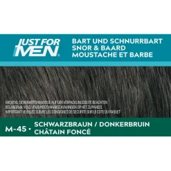 COLORATION BARBE Châtain Foncé - Couleur naturelle-Just For Men