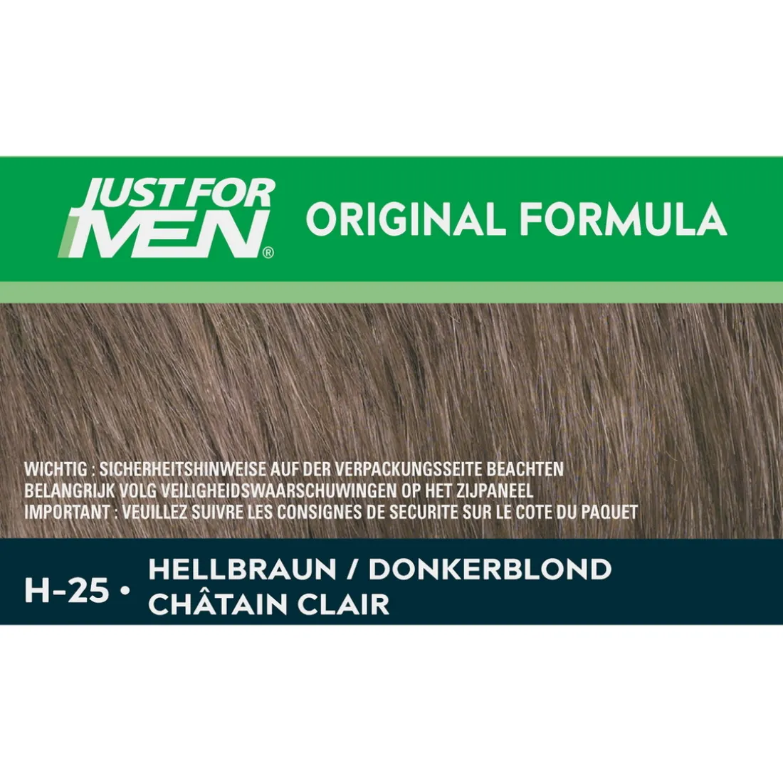 COLORATION CHEVEUX HOMME - Châtain Clair-Just For Men