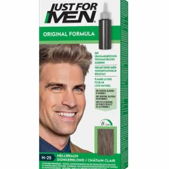 COLORATIONS CHEVEUX Châtain Clair - PACK 3-Just For Men