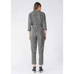 Combinaison carotte CHANCE noir en tencel