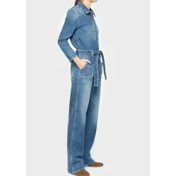 Combinaison droit en jeans EASY bleu