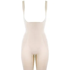 Combinaison gainante beige en nylon