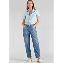 Combinaison loose, large en jeans COZETTE bleu