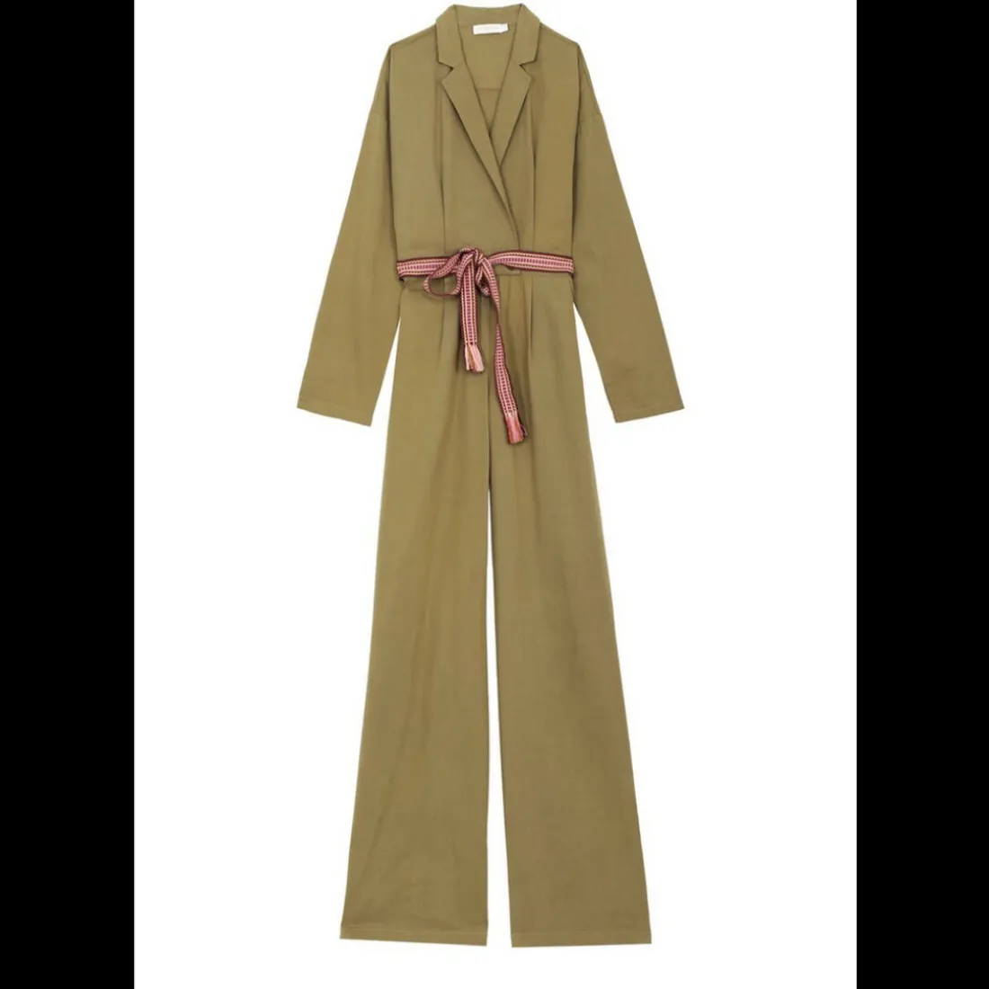 Combi-Pantalon LINKA kaki en coton