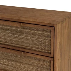 Commode 6 tiroirs en bois de teck recyclé