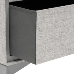 Commode 2 tiroirs Granite gris