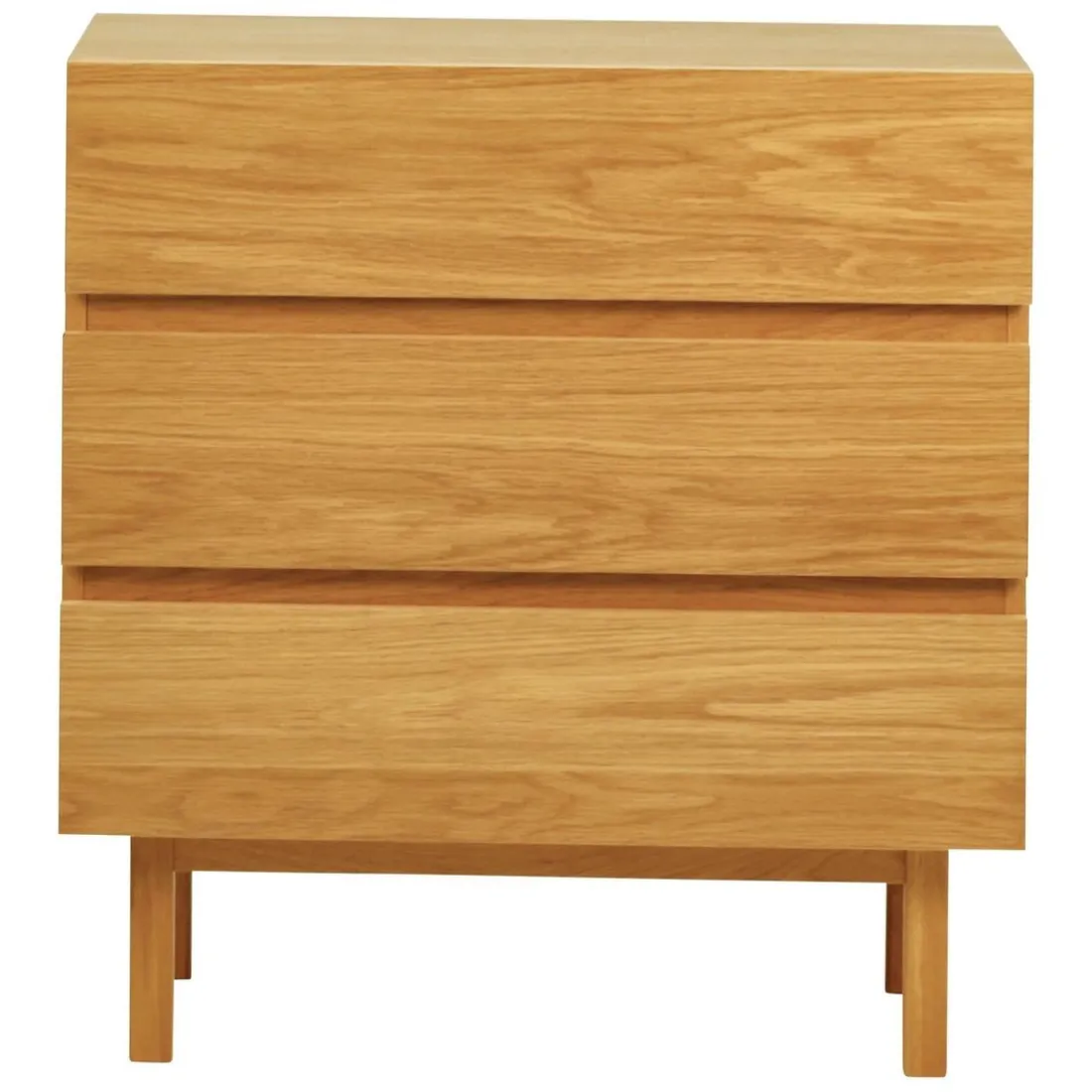 Commode 3 tiroirs naturel