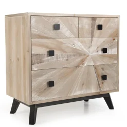 Commode MANDY Scandi 4 Tiroirs