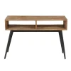Console 2 niches en bois