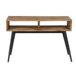Console 2 niches en bois