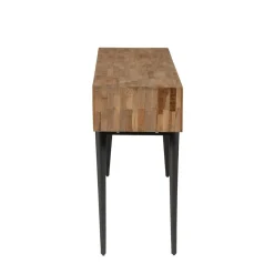 Console 2 niches en bois