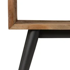 Console 2 niches en bois