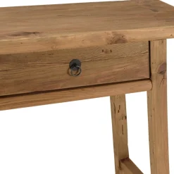 Console 2 tiroirs bois pin recyclé SANDY