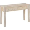 Console 2 tiroirs Shirel manguier