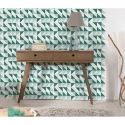 Console 2 tiroirs style scandinave - Cannelle