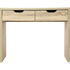 Console Bivoak 2 Tiroirs couleur bois