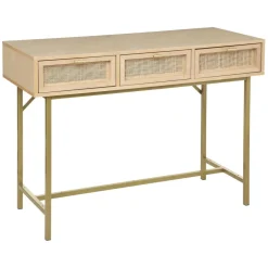 Console RAYO 3 Tiroirs Cannage