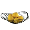 Corbeille à Fruit TRINITY en Acier Argenté