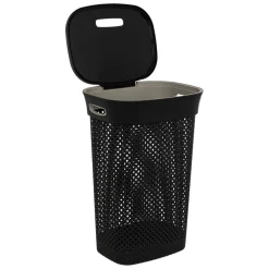 Corbeille 60L gris anthracite