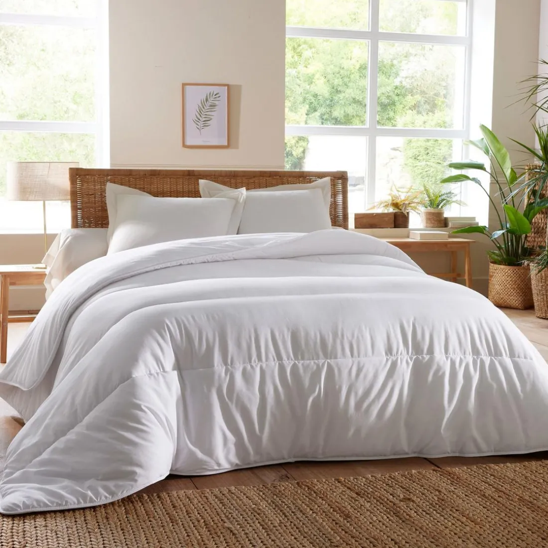 Couette Chaude Eco DACRON Blanche