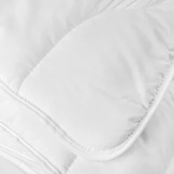 Couette chaude enveloppe coton HARMONIE blanc