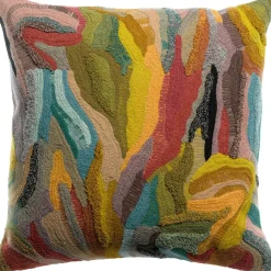 Coussin brodé Betty Mineral 45 x 45