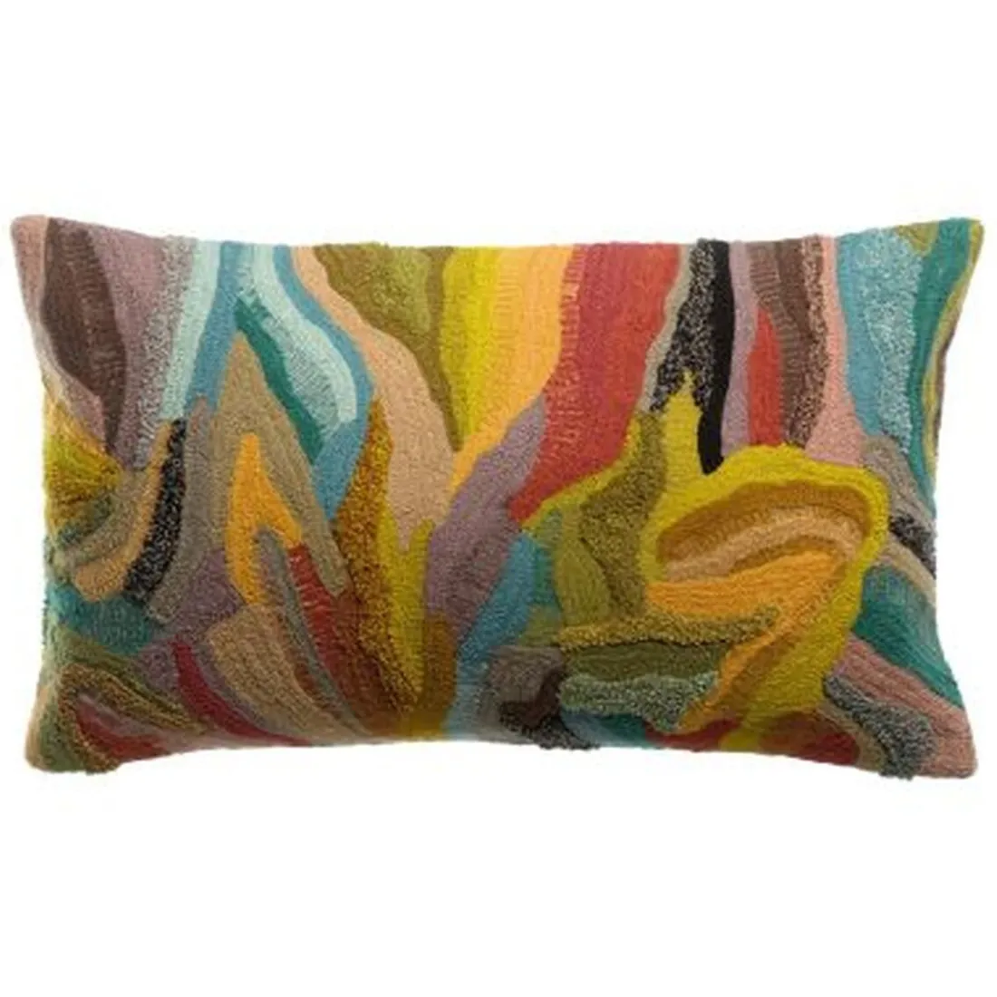 Coussin brodé Betty Mineral