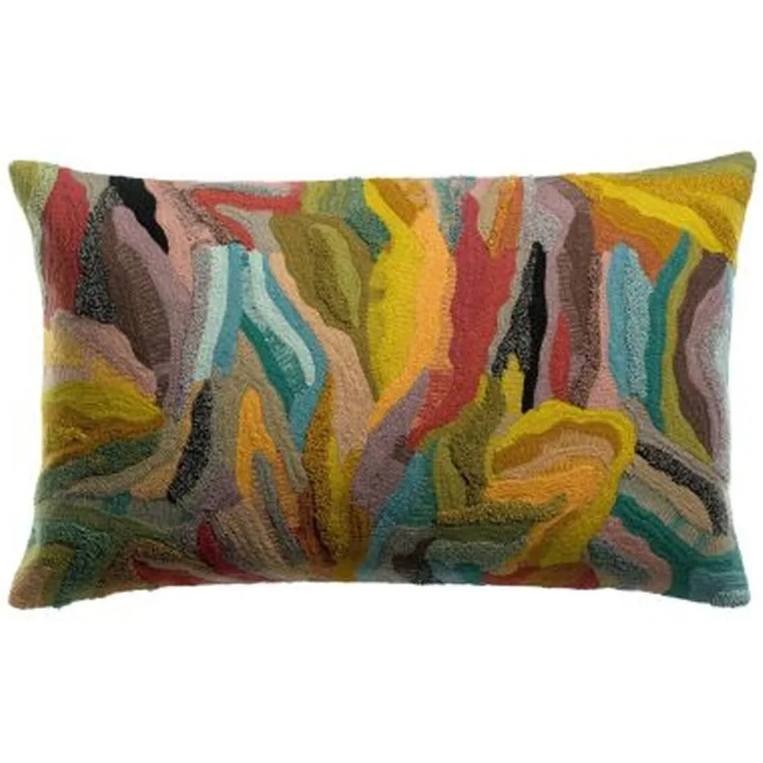 Coussin brodé Betty Mineral