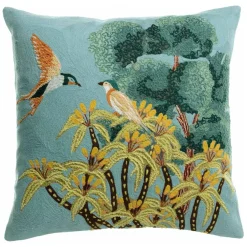 Coussin brodé LOLA Multicolore
