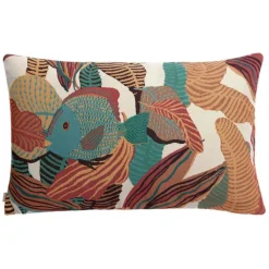 Coussin Dori outdoor Papaye