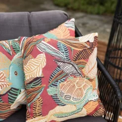 Coussin Dori outdoor Papaye