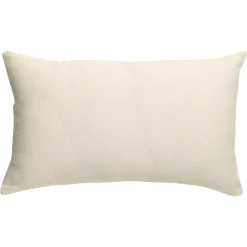 Coussin en lin uni Zeff Craie