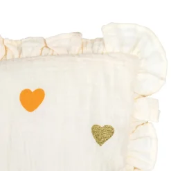 Coussin enfant amour Aina beige