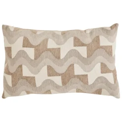 Coussin Floe 58x38cm - beige lin