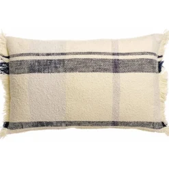 Coussin jacquard JANE Multicolore marine 40 x 65