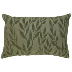 Coussin motif jacquard