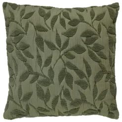 Coussin motif jacquard