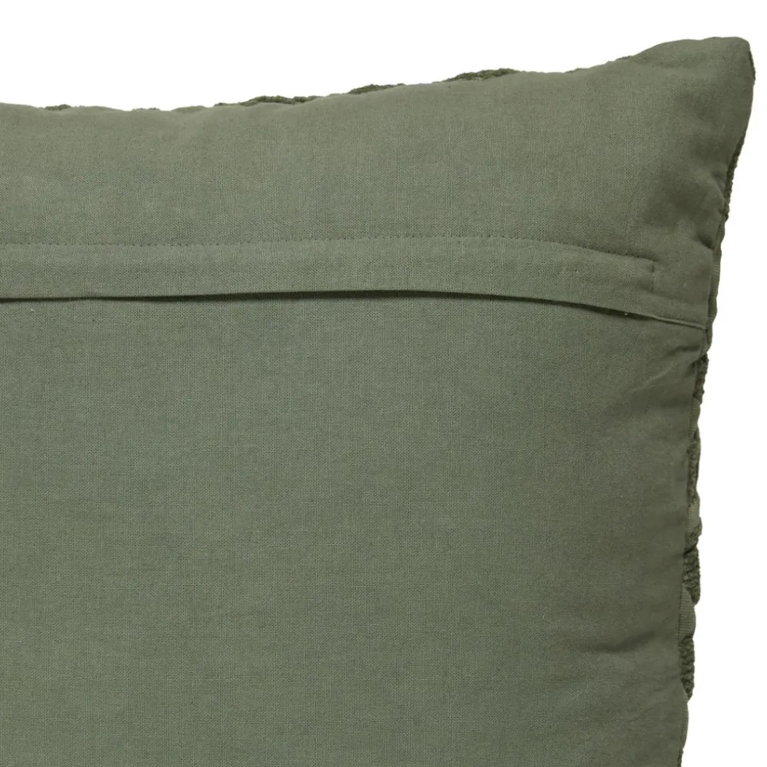 Coussin motif jacquard