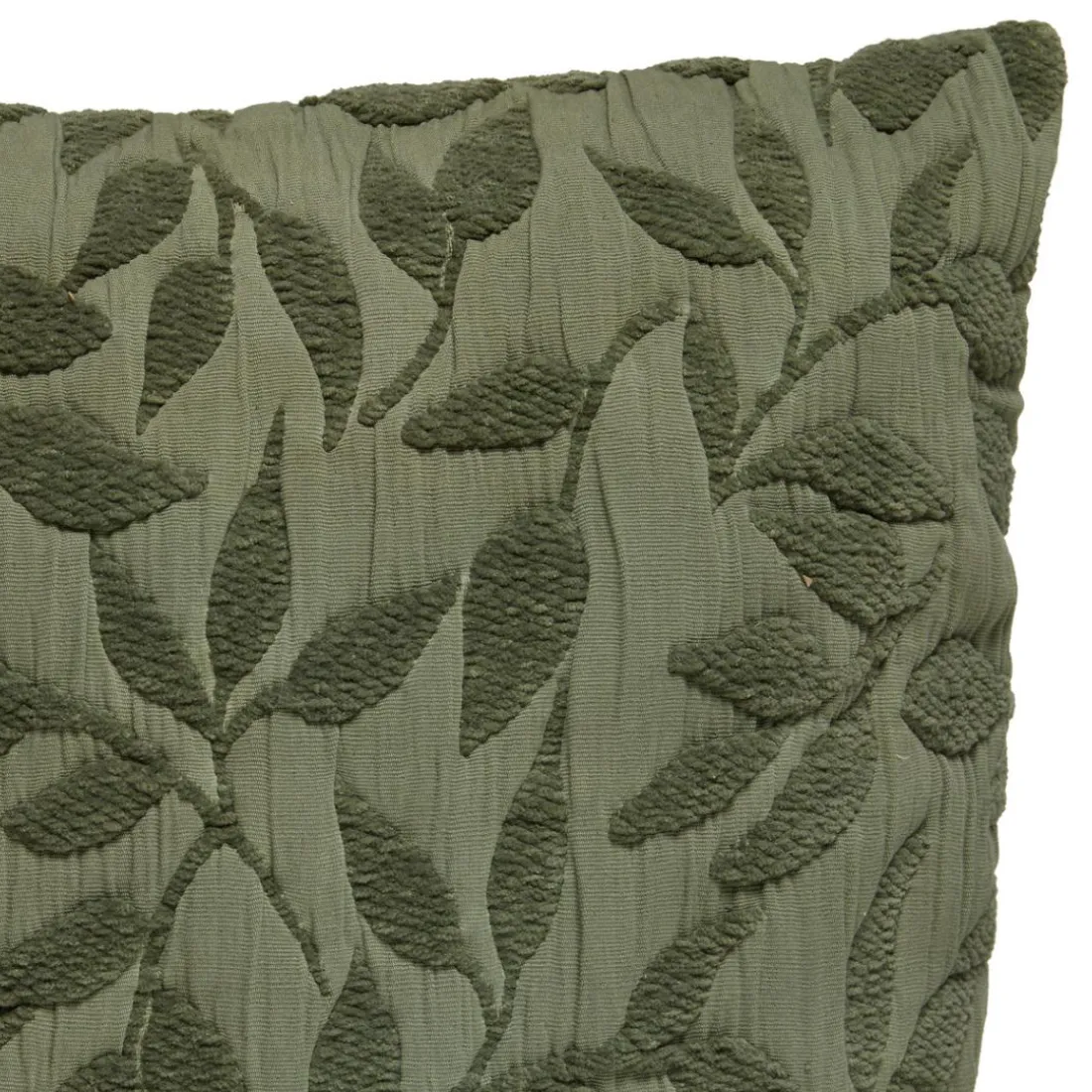Coussin motif jacquard