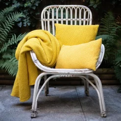 Coussin recyclé MAIA Craie
