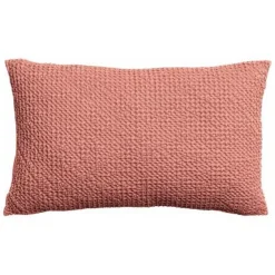 Coussin recyclé Maia Terracotta