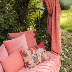 Coussin Stonewashed Swami pêche 45 x 45