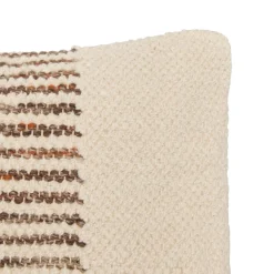 Coussin Striscia ivoire 50x30cm