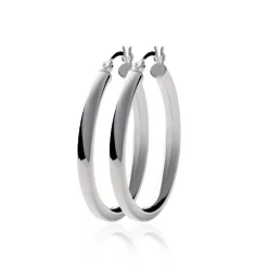 Créoles Maison de la Bijouterie Sensimio Z3030 Argent