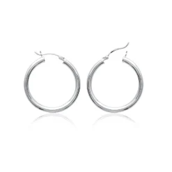 Créoles Maison de la Bijouterie Sensimio Z3030 Argent
