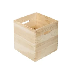 Cube en pin massif