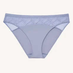 Culotte aux détails graphique - Bleu